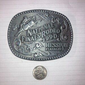1990 national finals rodeo Hesston Fiatagri